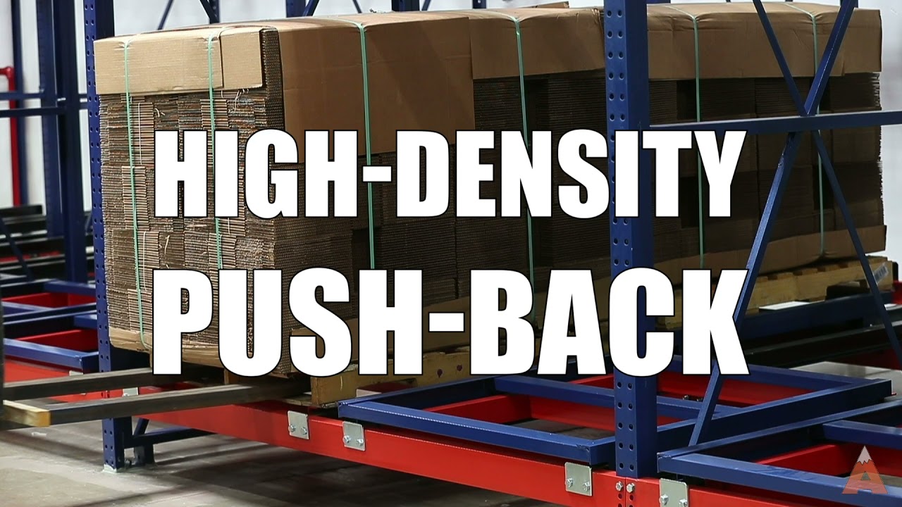 Push-Back Pallet Rack: High-Density LIFO/FIFO Storage