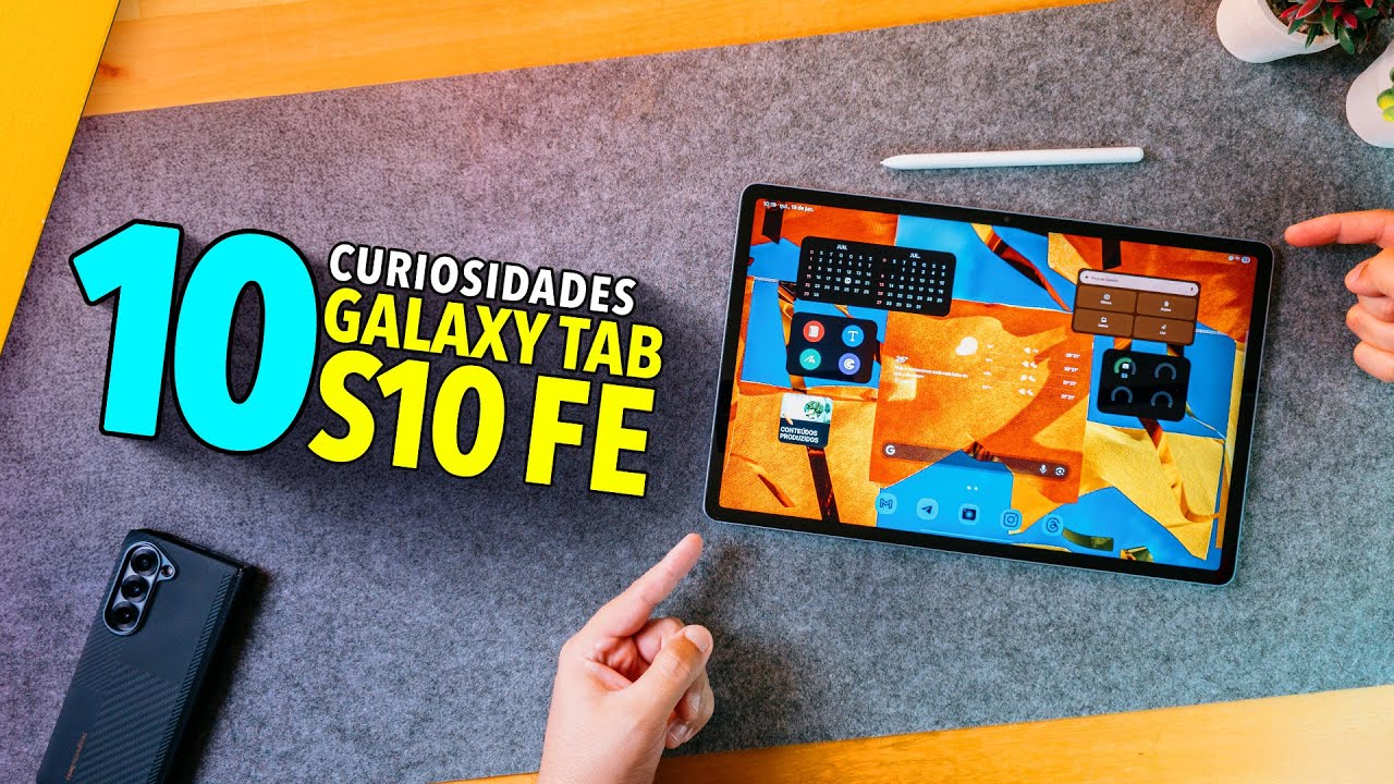 Miniatura da avaliação em vídeo de Tablet Samsung Galaxy Tab S10 FE 10.9 Polegadas 128GB 8GB RAM