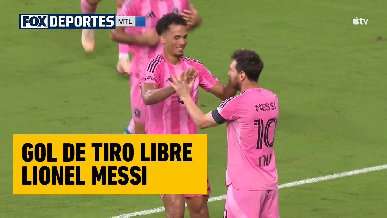 GOL DE TIRO LIBRE Lionel Messi | Inter Miami 2-1 CF Montréal | MLS 2026