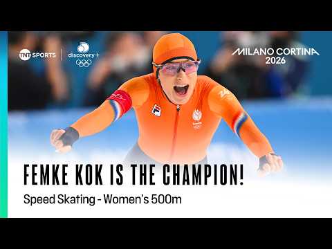 New OLYMPIC RECORD! Femke Kok wins gold for Netherlands! 🔥 | Winter Olympics 2026