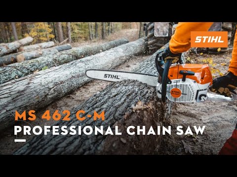 Stihl MS 462 C-M 20 in. 8822 in Mio, Michigan - Video 1