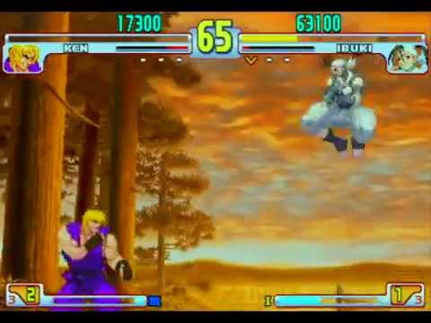 SFIII: 3rd Strike - Ken [Naotarou] vs Ibuki [Ricker]