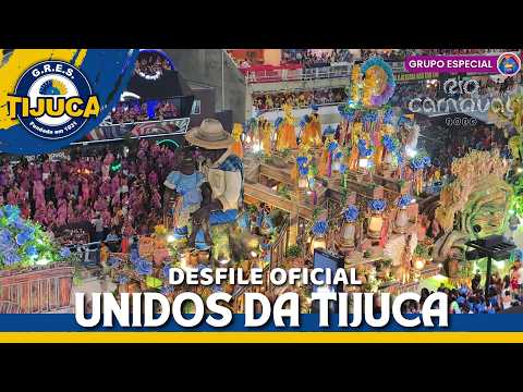 UNIDOS DA TIJUCA 2026 | DESFILE OFICIAL NA SAPUCAÍ (VISÃO DA ARQUIBANCADA)