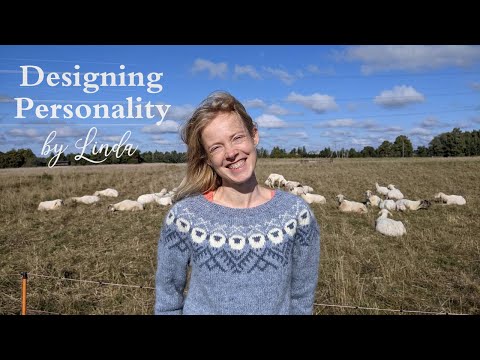 Designing Personality Episode 2/ Designing Knitting sweater/Knitting colorwork