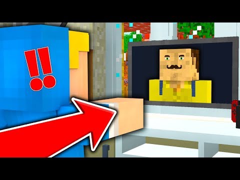 IL VICINO È IN TELEVISIONE!! - Famiglia di Minecraft #24