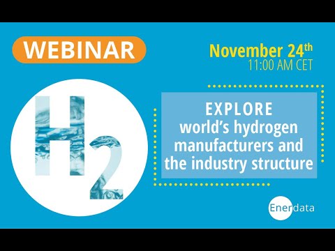 Explore world’s hydrogen manufacturers and the industry structure