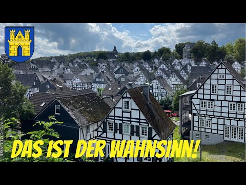 Fachwerk Altstadt von INTERNATIONALER Bedeutung: Das ist Freudenberg 🇩🇪