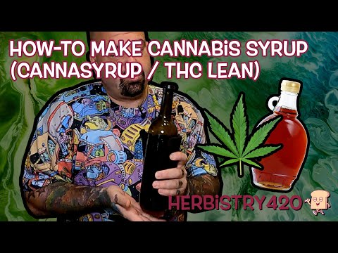 Cannabis Syrup THC Lean Recipe — 5 Simple Steps