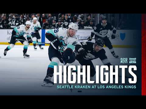 Seattle Kraken at Los Angeles Kings | 2/4 Game Highlights