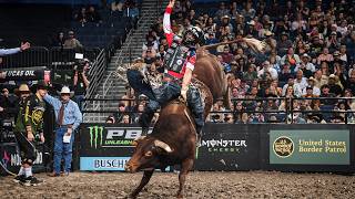 Thiago Salgado rides Mississippi Mercenary for 88.8 Points | PBR UTB Highlight