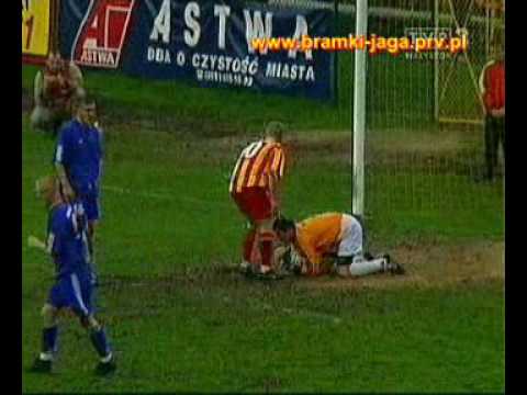 Jagiellonia - Mazowsze Grójec 0:0 XXIV kolejka III ligi 2002/2003