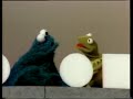 Classic Sesame Street Kermit And Cookie Monster Sorts Out Shapes