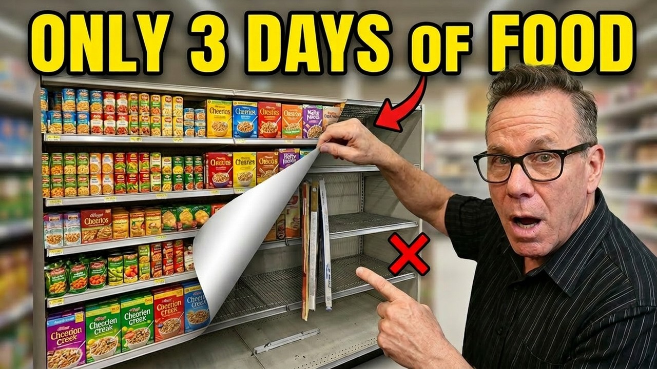 Only 3 Days of Food - The Grocery Store is a False Sense of Security