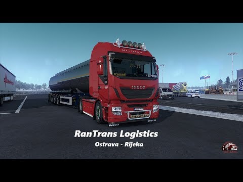 Iveco Stralis - Ostrava to Rijeka - Euro Truck Simulator 2 - Promods 2.25