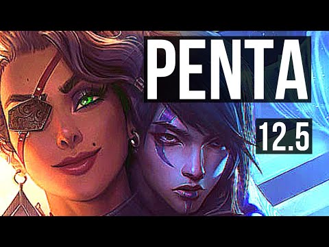 SAMIRA & Renata Glasc vs APHELIOS & Seraphine (ADC) | Penta, Legendary, 21/4/6 | NA Master | 12.5