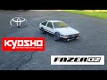 Kyosho Fazer D2 Toyota Trueno AE86 Review And Test Run Is This Chassis Good For A New Drifter