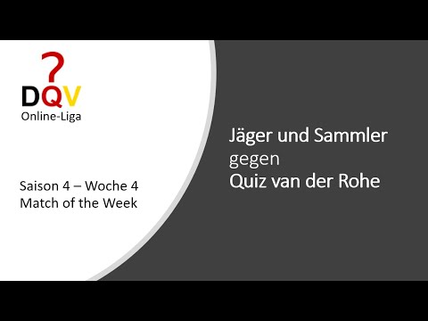 DQV Online-Liga Saison 4 - Match of the Week Spieltag 4