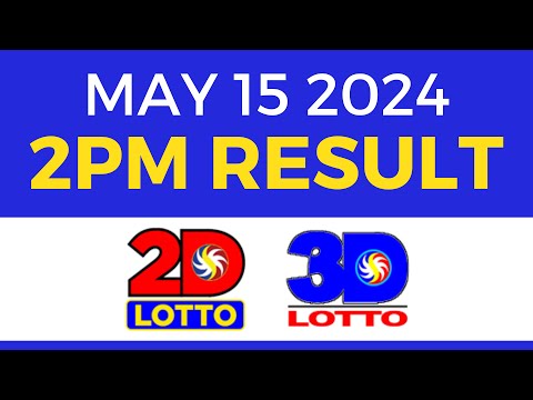2pm Lotto Result Today May 15 2024 Complete Details