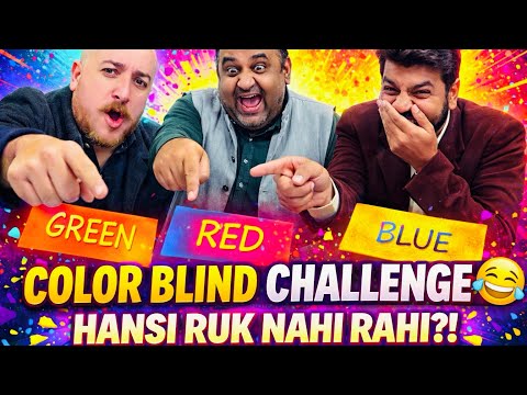 Humne Khayla Color Blind Game & Lost Our Minds 🤯😂 | Fun, Fails & Laughs | Arafatistan