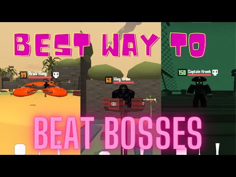 Easiest Ways to beat Raid Bosses in the New Raid Map! | Krunker.io