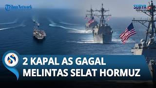 Gagal Lintasi Selat Hormuz, Dua Kapal Perusak AS Dipaksa Putar Balik oleh Iran