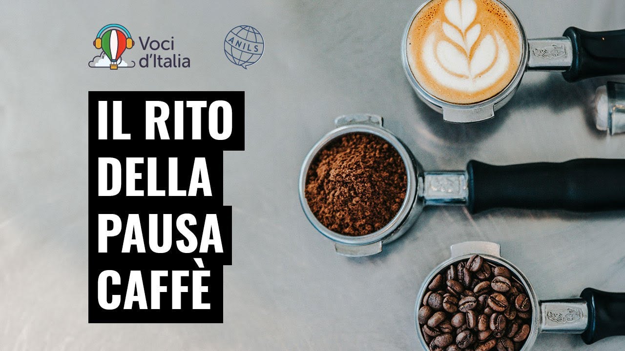 La pausa caffè in Italia. Podcast per imparare la lingua italiana
