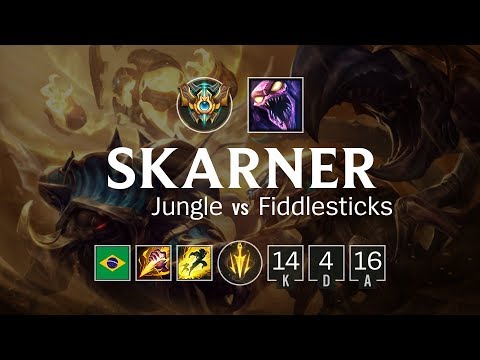 Skarner Jungle vs Fiddlesticks - BR Challenger Patch 8.10