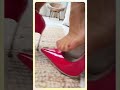 Hot Red High Heels Shoes Legs Nylon
