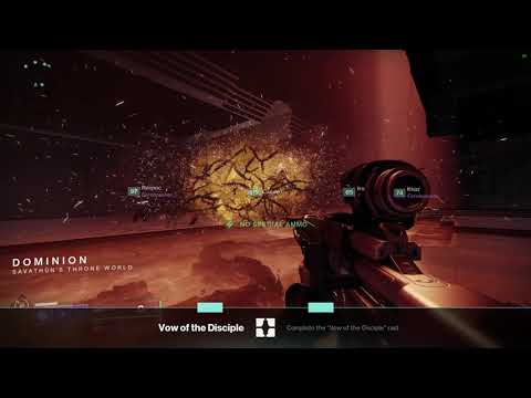 Rhulk Kill Day 1 Vow of the Disciple