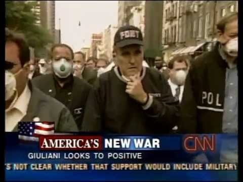 CNN 9/11 LIVE TV Coverage (9/17/01)  4:45 A.M - 5:00 A.M