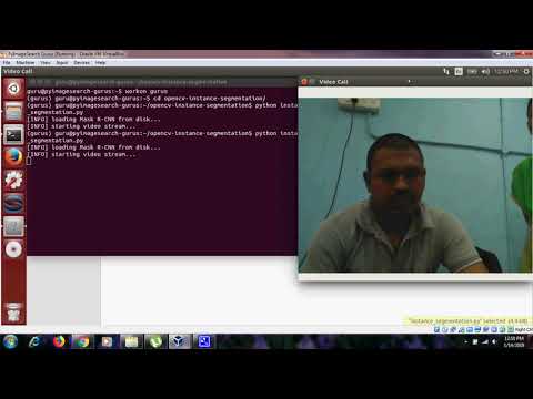 Privacy Preservin video chat using Segmentation