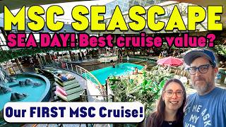 The BEST VALUE for a Cruise? Last Day at Sea | MSC Seascape | Our VERY FIRST MSC Cruise!