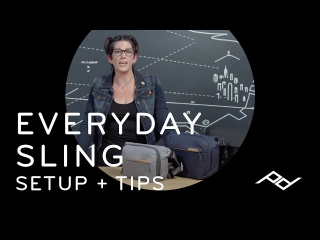 Vidéo PEAK DESIGN EVERYDAY SLING 3L V3 COYOTE