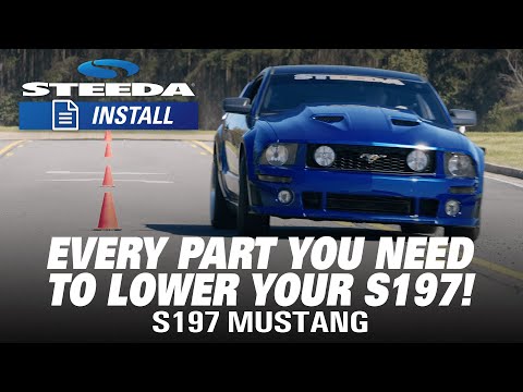 How to LOWER Your 2005-2010 S197 Mustang | Full Installation