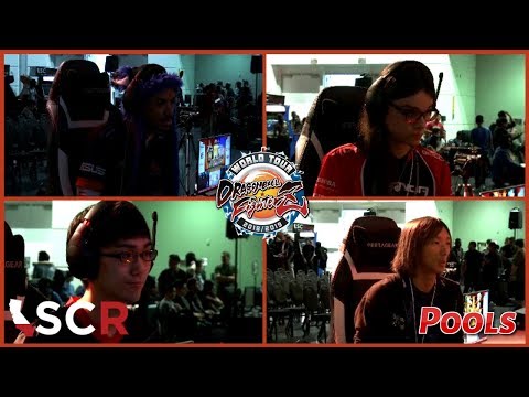 DBFZ: SCR 2018 (Pools) SonicFox, Dogura, Nakkiel, Kazunoko