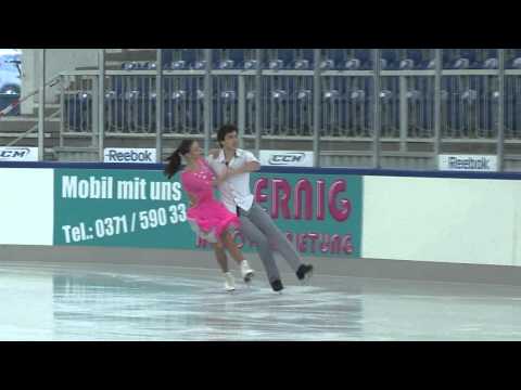 10 A.CHIRIYATYEVA/S.SHEVCHENKO (UKR) - JGP GER / Chemnitz Junior Ice Dance Short Dance