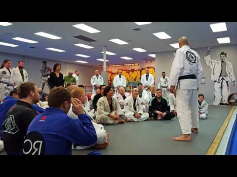 Royce Gracie BJJ Seminar at Cooper MMA in Austin