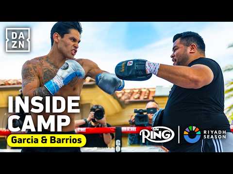 INSIDE CAMP: Ryan Garcia’s INSANE LEFT HOOK Training Ahead of Mario Barrios Fight