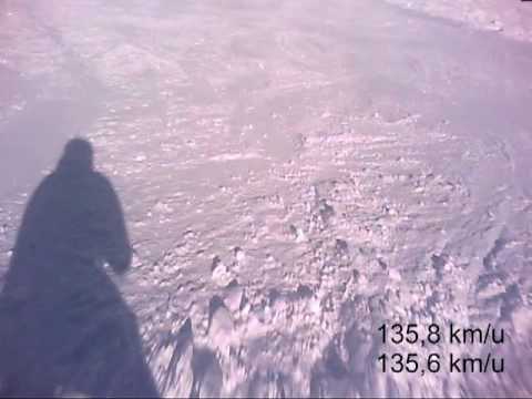 Afdaling zwarte piste Sölden