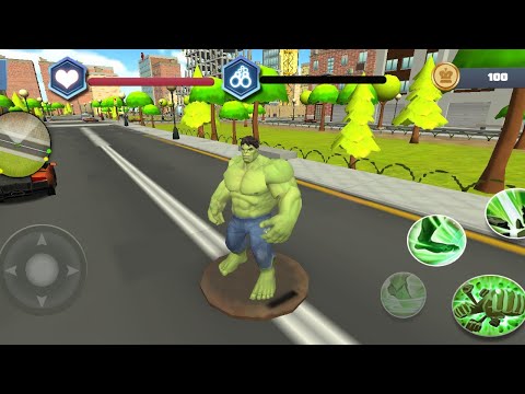 Monster Hero Crime City Battle || Hulk New Game Super City Hero || Android Gameplay #HulkSuperHero