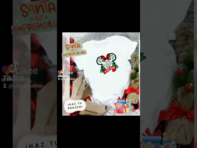 Vídeo relacionado con Camisa de Pollo con Luces navideñas y café con Leche Camiseta
