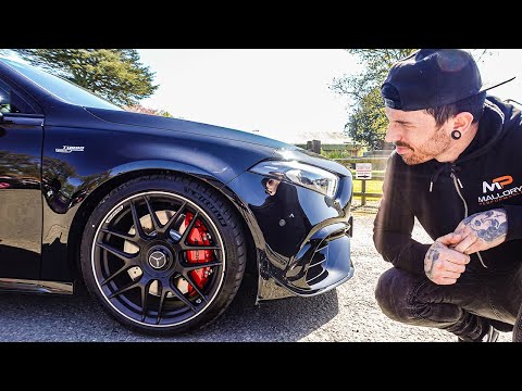 LOWERING OUR MERCEDES A45S