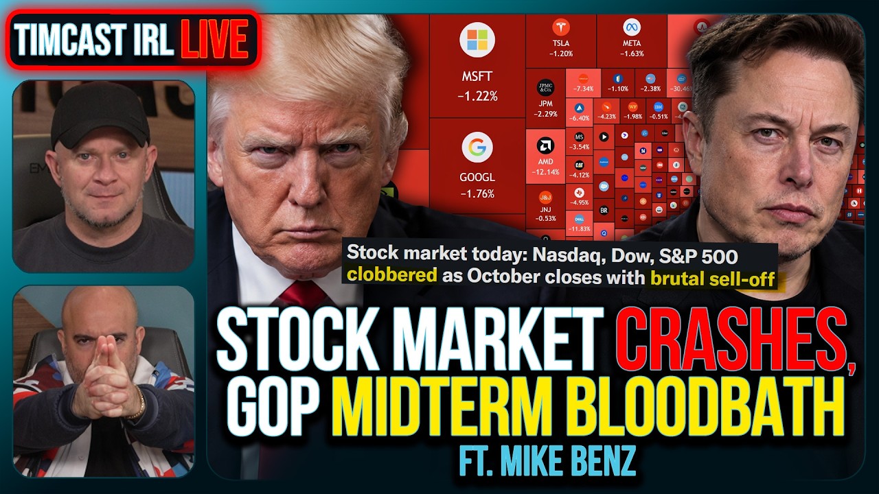 Stock Market PLUNGES Ahead of Midterms, GOP Facing BLOODBATH | Timcast IRL