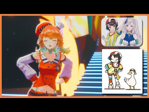 Kiara Does the Duck Dance for Subaru and Reine!