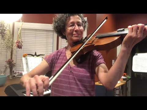Coquette - the melody fiddled (Miss Moonshine's gypsy jazz fiddle class homework)