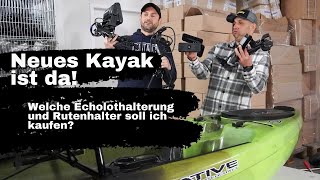 BESTE Echolothalterung 2021. Welche würde ich mir kaufen? Fasten, Railblaza, RAM Mounts oder Scotty?