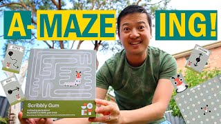 The ULTIMATE Board Game MAZE! - Scribbly Gum Review