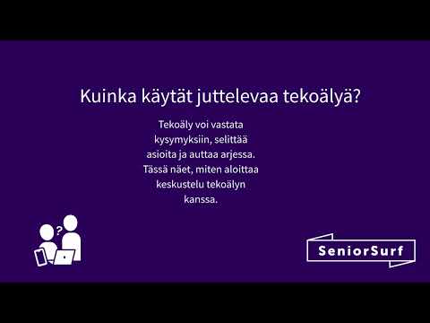 Kuinka käytät juttelevaa tekoälyä?