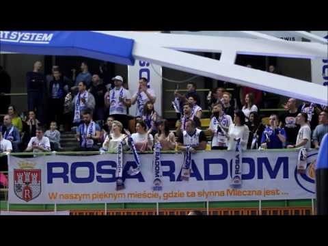 ROSA RADOM 74:61 ANWIL WLOCŁAWEK. DOPING KIBICÓW (08.01.2017) RadomSport.pl