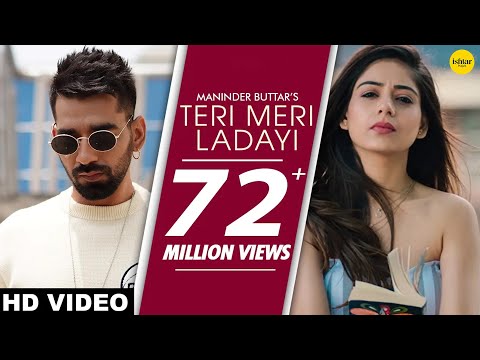 Teri Meri Ladai Song Lyrics In Hindi | Maninder Buttar | Lyricskunj 